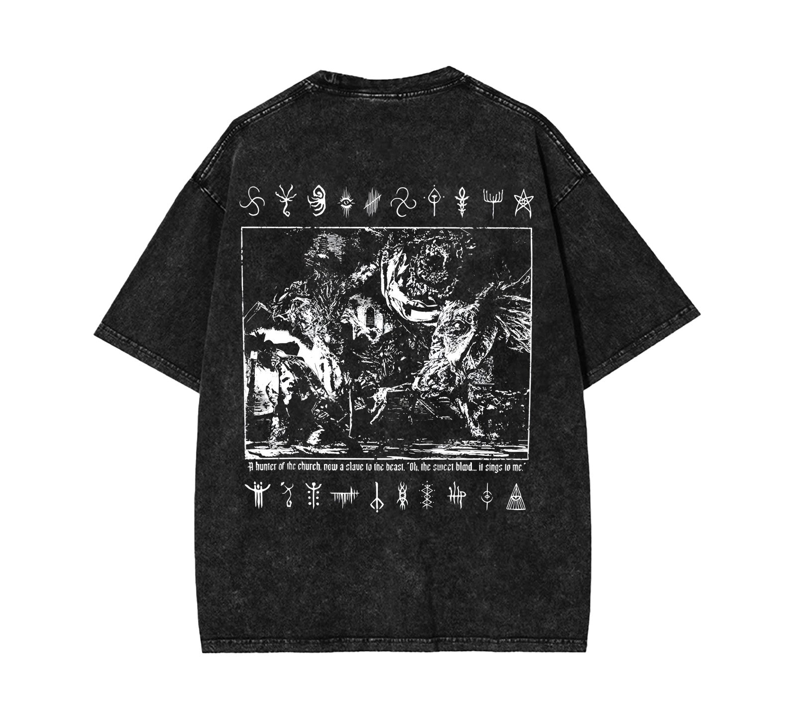 Bloodborne Washed Graphic Tee [TPR] - Image 3